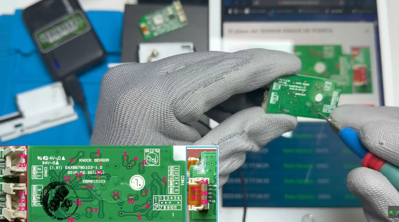 Reparación a nivel de placa